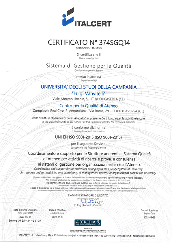 Certificato CQA